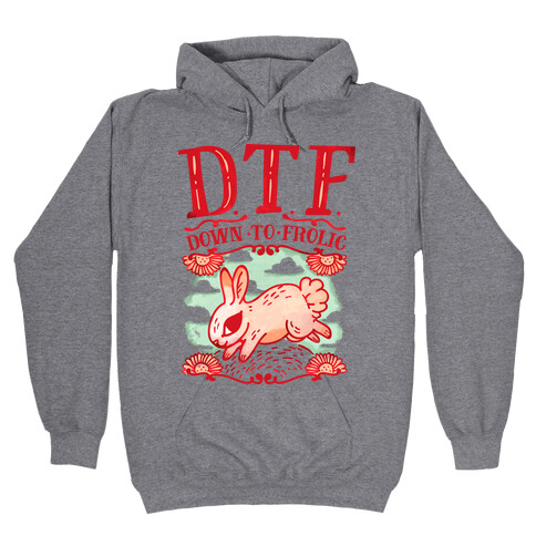 DTF Down to Frolic Hooded Sweatshirt