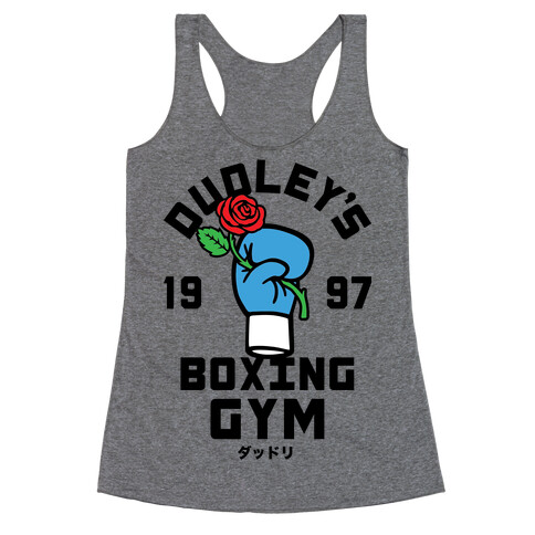 Dudley's Boxing Gym Racerback Tank Top