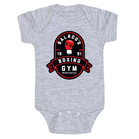 Balrog's Boxing Gym Baby One-Piece