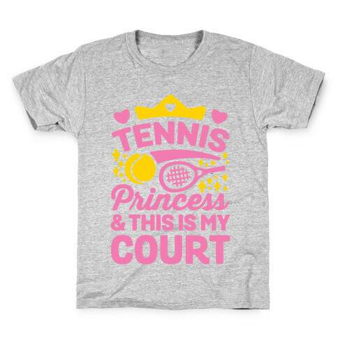 Tennis Princess Kids T-Shirt