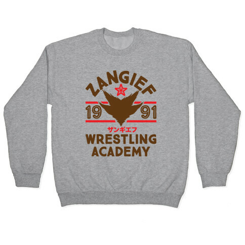 Zangief Wrestling Academy Pullover