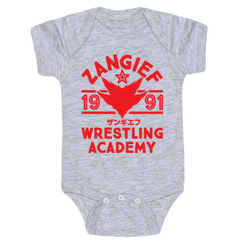 Zangief Wrestling Academy Baby One-Piece