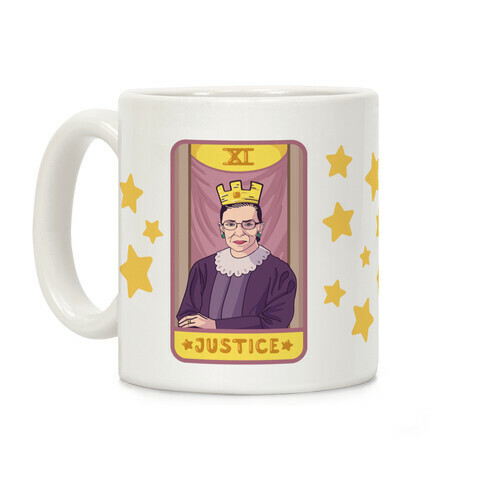 Ruth Bader Ginsburg Justice Tarot Coffee Mug