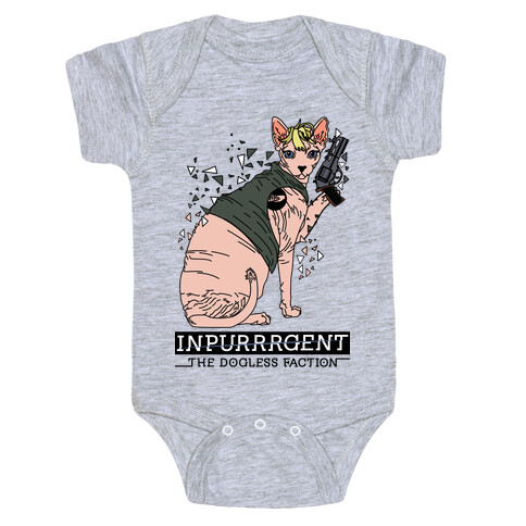 Inpurrrgent Cat Baby One-Piece