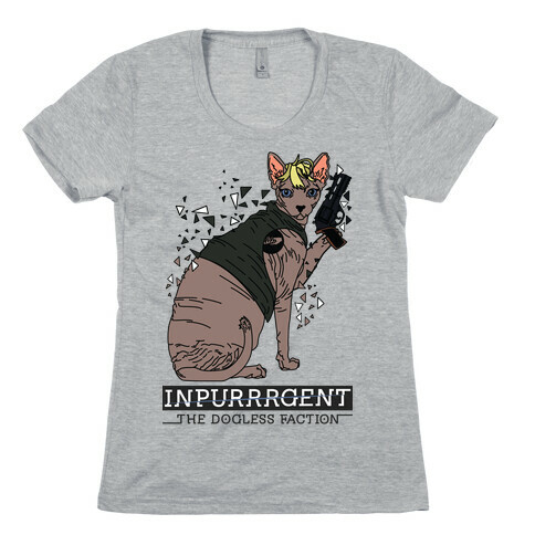 Inpurrrgent Cat Womens T-Shirt