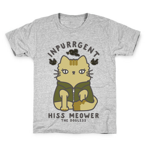 Inpurrrgent Cute Cat Kids T-Shirt