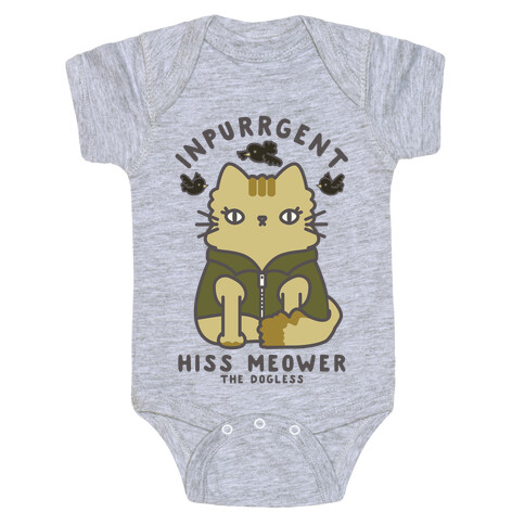 Inpurrrgent Cute Cat Baby One-Piece