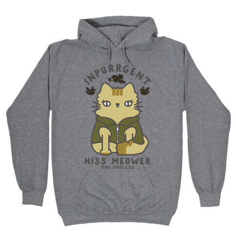 Inpurrrgent Cute Cat Hooded Sweatshirt