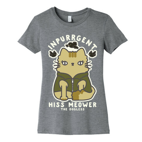 Inpurrrgent Cute Cat Womens T-Shirt