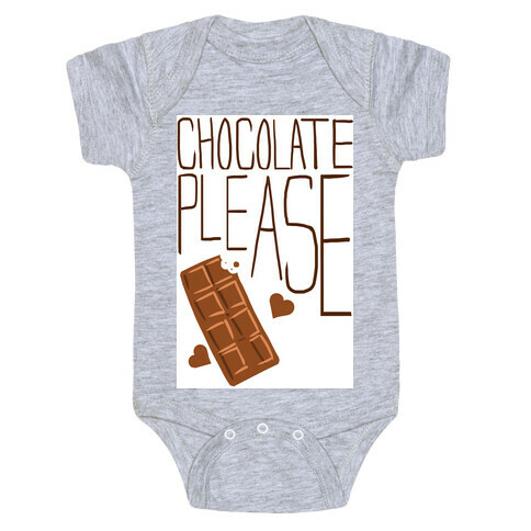 Chocolate Please (Tank) Baby One-Piece