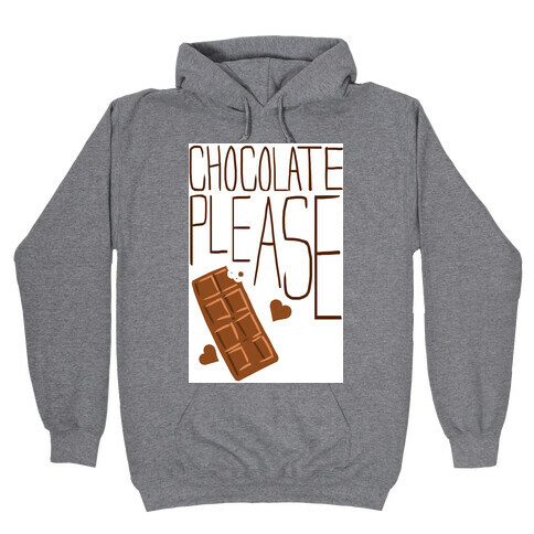 Chocolate Please (Tank) Hooded Sweatshirt