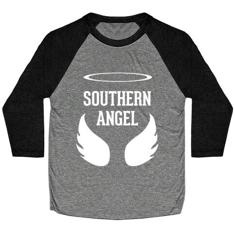 Southern Angel Baseball Tee