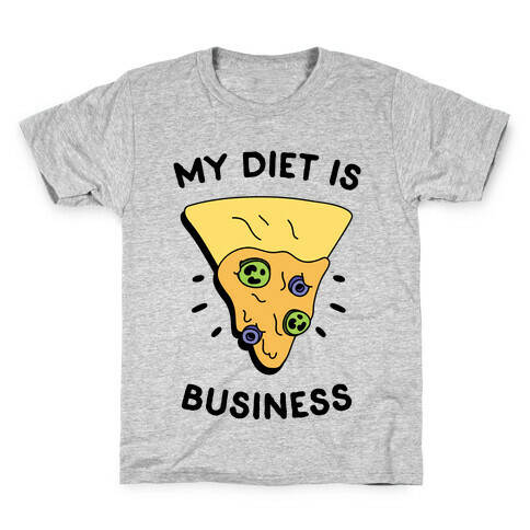 My Diet Is Nacho Business Kids T-Shirt