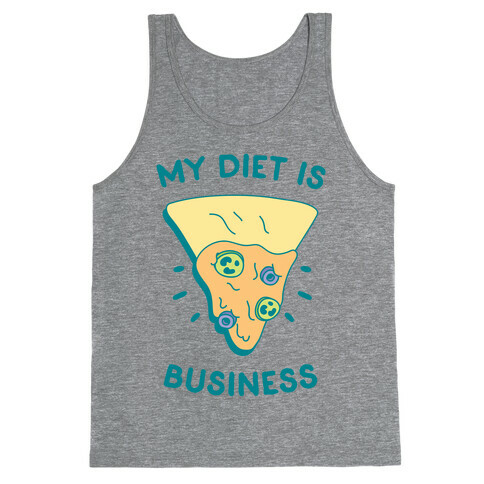 My Diet Is Nacho Business Tank Top