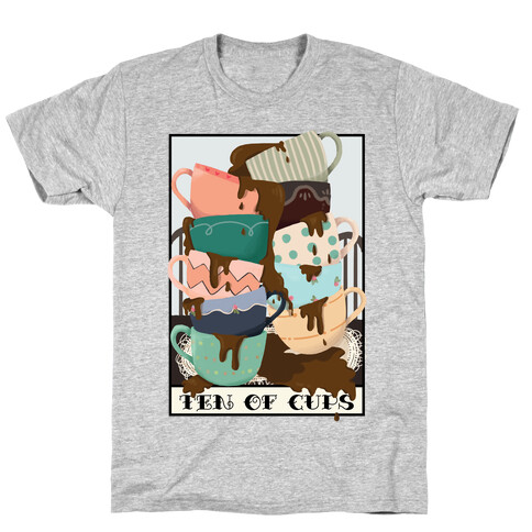 Ten Of Cups (Coffee) Tarot Card T-Shirt