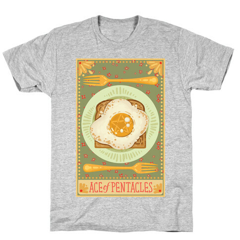 Tarot Card: The Egg Of Pentacles T-Shirt