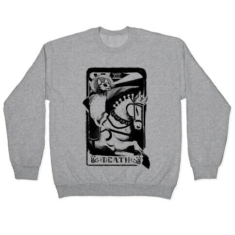 Cat Death Tarot Pullover