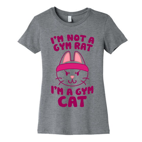 I'm A Gym Cat Womens T-Shirt