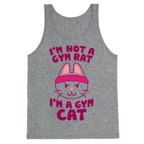 I'm A Gym Cat Tank Top