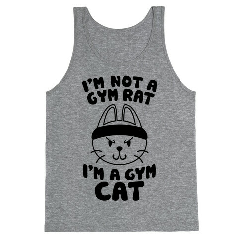 I'm A Gym Cat Tank Top