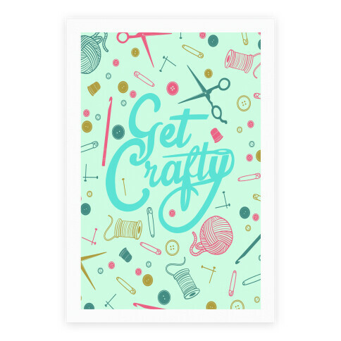 Get Crafty Poster