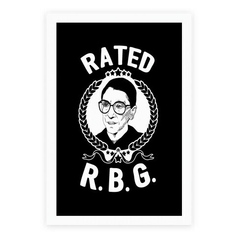 Rated R.B.G. Poster