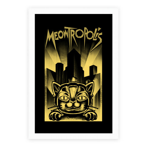 Meowtropolis (Metropolis Parody) Poster