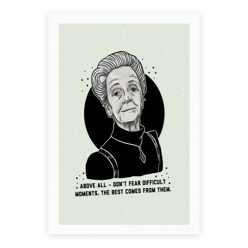 Do Not Fear Difficult Moments With Rita Levi-Montalcini Poster