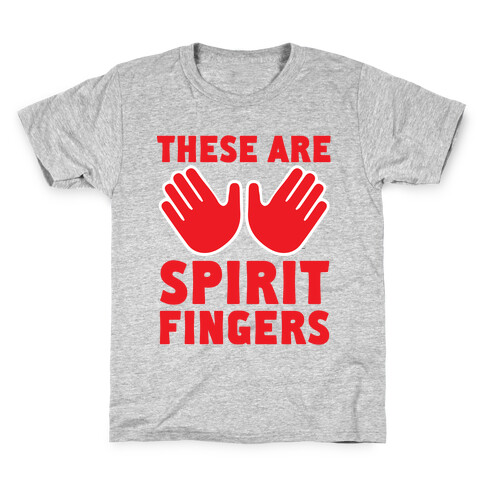 These Are Spirit Fingers Kids T-Shirt