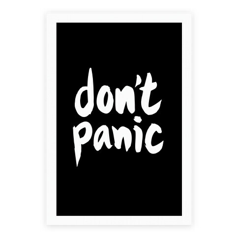 Don't Panic Poster