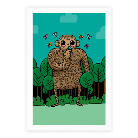 Baby Bigfoot Poster