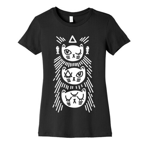 Occult Kitties Womens T-Shirt