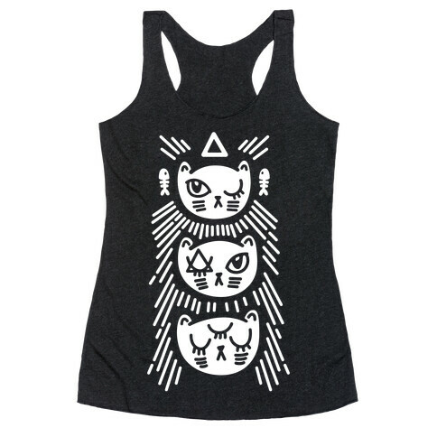 Occult Kitties Racerback Tank Top