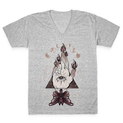 Hand Of Glory V-Neck Tee Shirt