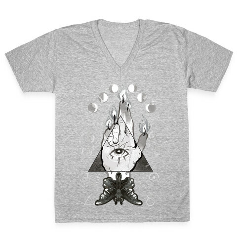 Hand Of Glory V-Neck Tee Shirt