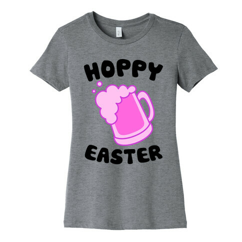 Hoppy Easter Womens T-Shirt