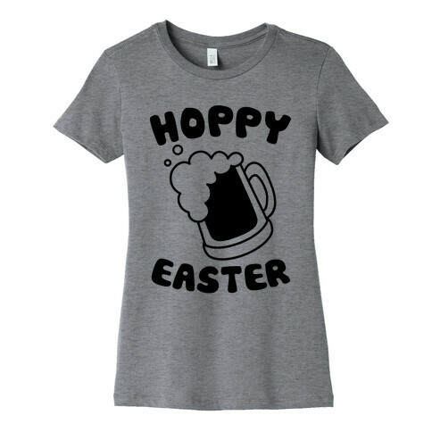 Hoppy Easter Womens T-Shirt