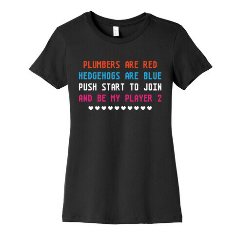 Plumbers Are Red Womens T-Shirt