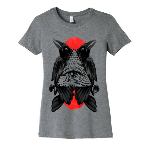 Crow's Illuminati Womens T-Shirt