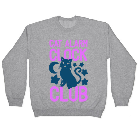 Cat Alarm Clock Club Pullover