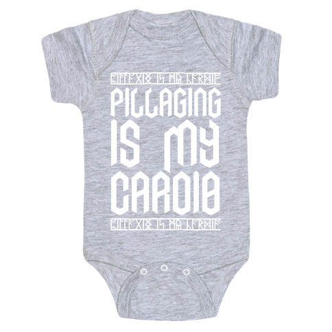 Pillaging Is My Cardio Baby One-Piece