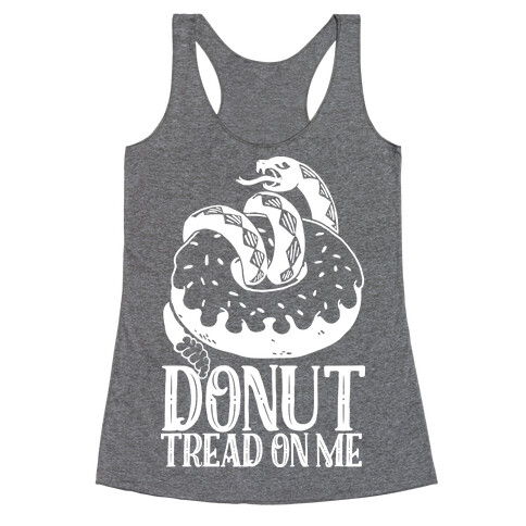 Donut Tread on Me Racerback Tank Top