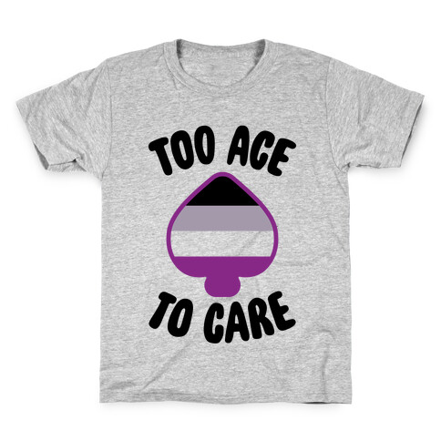 Too Ace To Care Kids T-Shirt