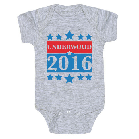 Underwood For President 2016 Baby One-Piece