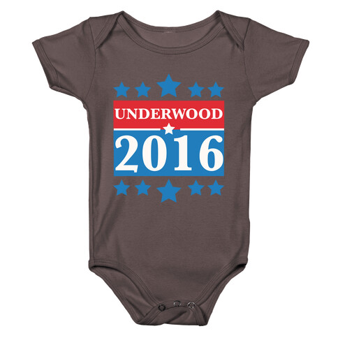 Underwood For President 2016 Baby One-Piece