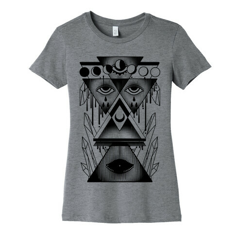 Witch Collage Womens T-Shirt