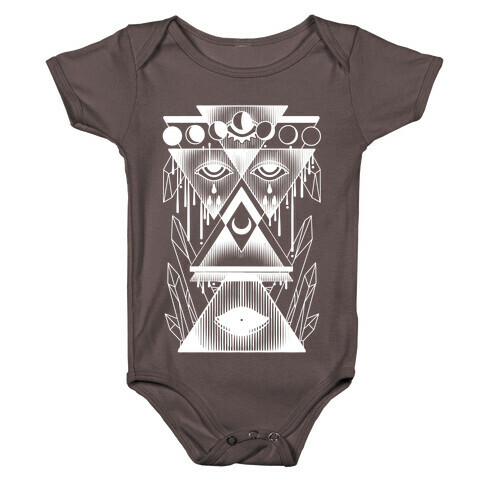 Witch Collage Baby One-Piece