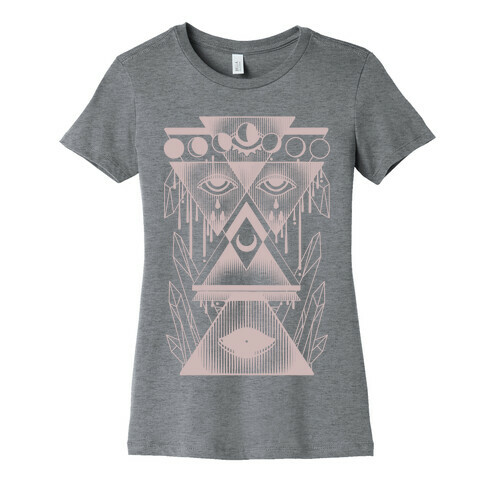 Witch Collage Womens T-Shirt