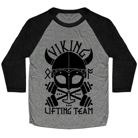 Viking Lifting Team Baseball Tee