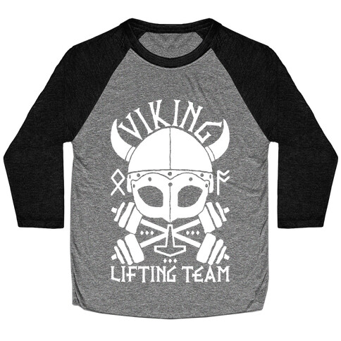 Viking Lifting Team Baseball Tee